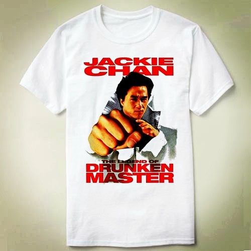 Jackiechan成龙个性衣服来图上衣DIYT-ShirtT恤衣服7