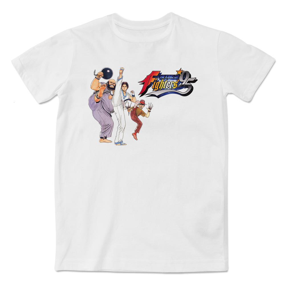 怀旧街机拳皇95之金家藩队短袖T恤经典游戏周边文化衫男女儿童款
