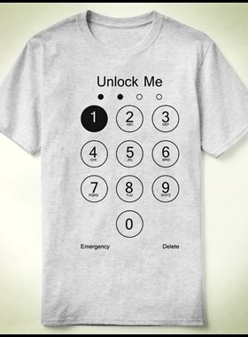 GEEKprogrammer极客程序员UnlockMe上衣TeeT-ShirtT恤