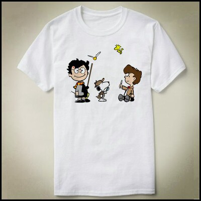 Doctor Who Sherlock Harry Potter哈利波特Tee Shirt包邮T恤成人