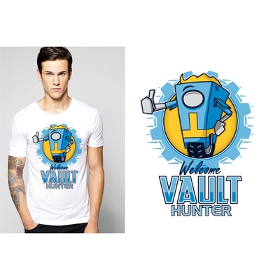 Fallout 4 vault boy辐射4T-Shirt男女T恤班服定制TEE圆领 24