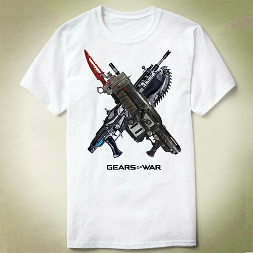 GearsofWar战争机器4TeeShirt圆领衣服上衣T恤成人