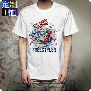 超火cec短袖T恤男潮牌ins上衣潮流网红史迪仔情侣装纯色半袖衣服