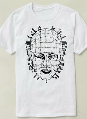 Hellraiser养鬼吃人pinhead钉头鬼圆领 男女Tee Shirt T恤 4