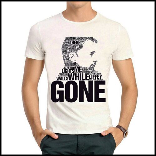 Thom Yorke T-shirt 汤姆 约克 T恤 短袖 白色 汤姆 约克 T恤 男