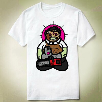 Texas Chainsaw Massacre德州电锯杀人狂Leatherface Shirt T恤 x