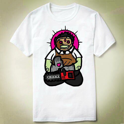Texas Chainsaw Massacre德州电锯杀人狂Leatherface Shirt T恤 x