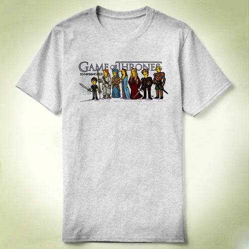 Game of Thrones 权力的游戏 圆领衣服定制成人 Tee T-Shirt T恤6