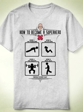one punch man Saitama 一拳超人 衣服定制成人Tee T-Shirt T恤 3