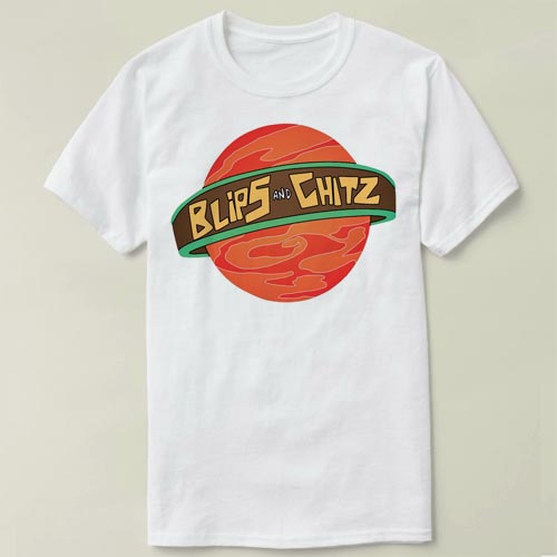 Rick   Morty  Blips and Chitz 来图 定制 T-Shirt T恤 衣服