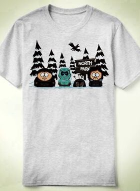 South park game of thrones 权力的游戏 南方公园  T-Shirt T恤
