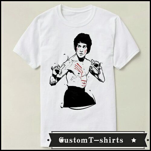BruceLee李小龙文化衫礼物男女美T恤T-shirt