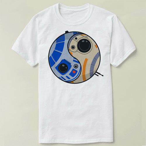 BB8 R2D2 Star Wars 星球大战    定制 DIY Tee T-Shirt T恤