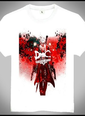 Devil May Cry T-shirt 鬼泣 T恤 欧美潮流T恤 Dante DMCT恤