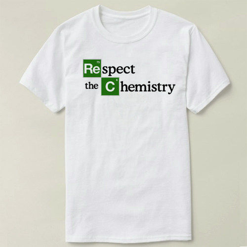 Chemistry 化学 Respect the Chemistry  diy Tee T-Shirt T恤