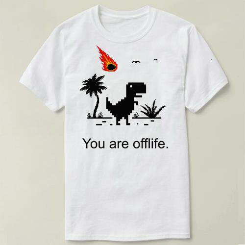 GEEK NERD programmer Offlife chrome 极客 程序员 T-Shirt T恤
