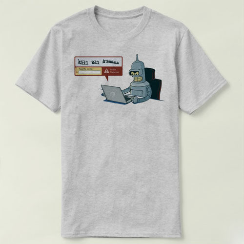 Bender Robot Detector 男女 T-Shirt T恤