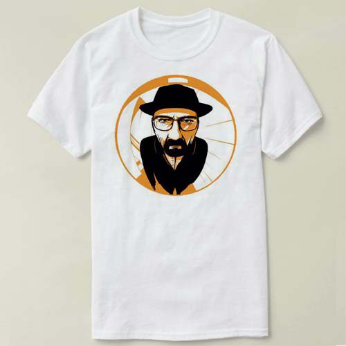 Breaking Bad Heisenberg 绝命毒师  定制Tee Shirt T恤 knock