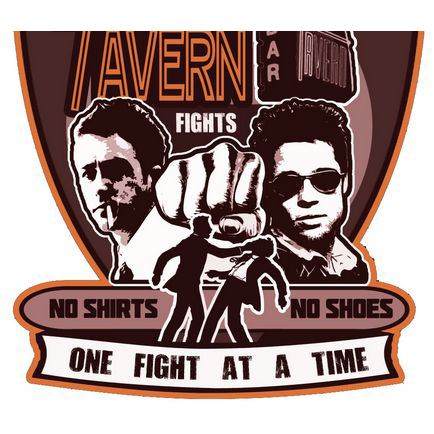 Lou's Tavern Fight Club brad pitt 搏击俱乐部Shirt新款T恤6