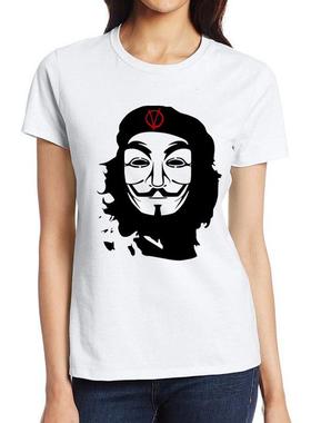 切格瓦拉T恤女白色圆领春夏潮流短袖街头衣服 Che Guevara tshirt
