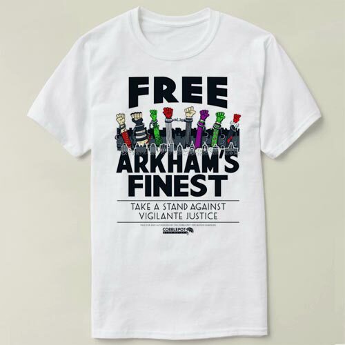 Free Arkham's Finest batman joker 文化衫DIY T-Shirt T恤 衣服
