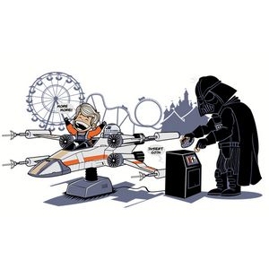 Darth Vader dad 达斯维达 star wars星球大战Tee Shirt T恤