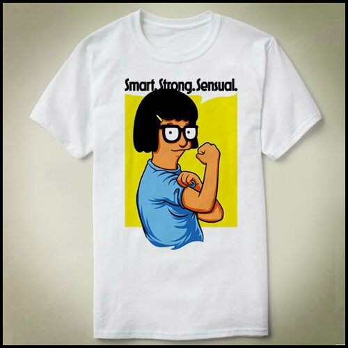 Bobs Burgers 开心汉堡店 Smart. Strong. Sensual  T-Shirt T恤