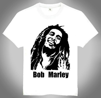 bob marley T-shirt 名人T恤 鲍勃马利 T恤 欧美潮流T恤