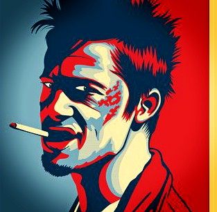 Fight Club pitt Fincher Tyler Durden 搏击俱乐部Shirt包邮T恤