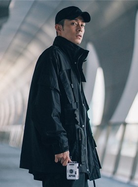 XPX 周柏豪 POCKET MOTIF 多口袋可收纳机能夹克外套