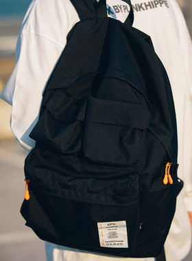 XPX 周柏豪BIG TAG LABEL CORDURA BACKPACK杜邦尼龙布料双肩书包