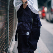 POCKETS ARMY WITH XPX PANTS MULTI 多口袋工装 STRAPS 周柏豪 裤