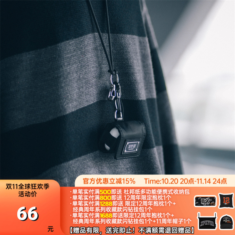 XPX 周柏豪 XPXVIII. METAL BADGE 团队金属徽章图案耳机小包