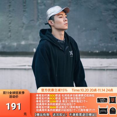拉链XPX休闲简约XPX周柏豪M
