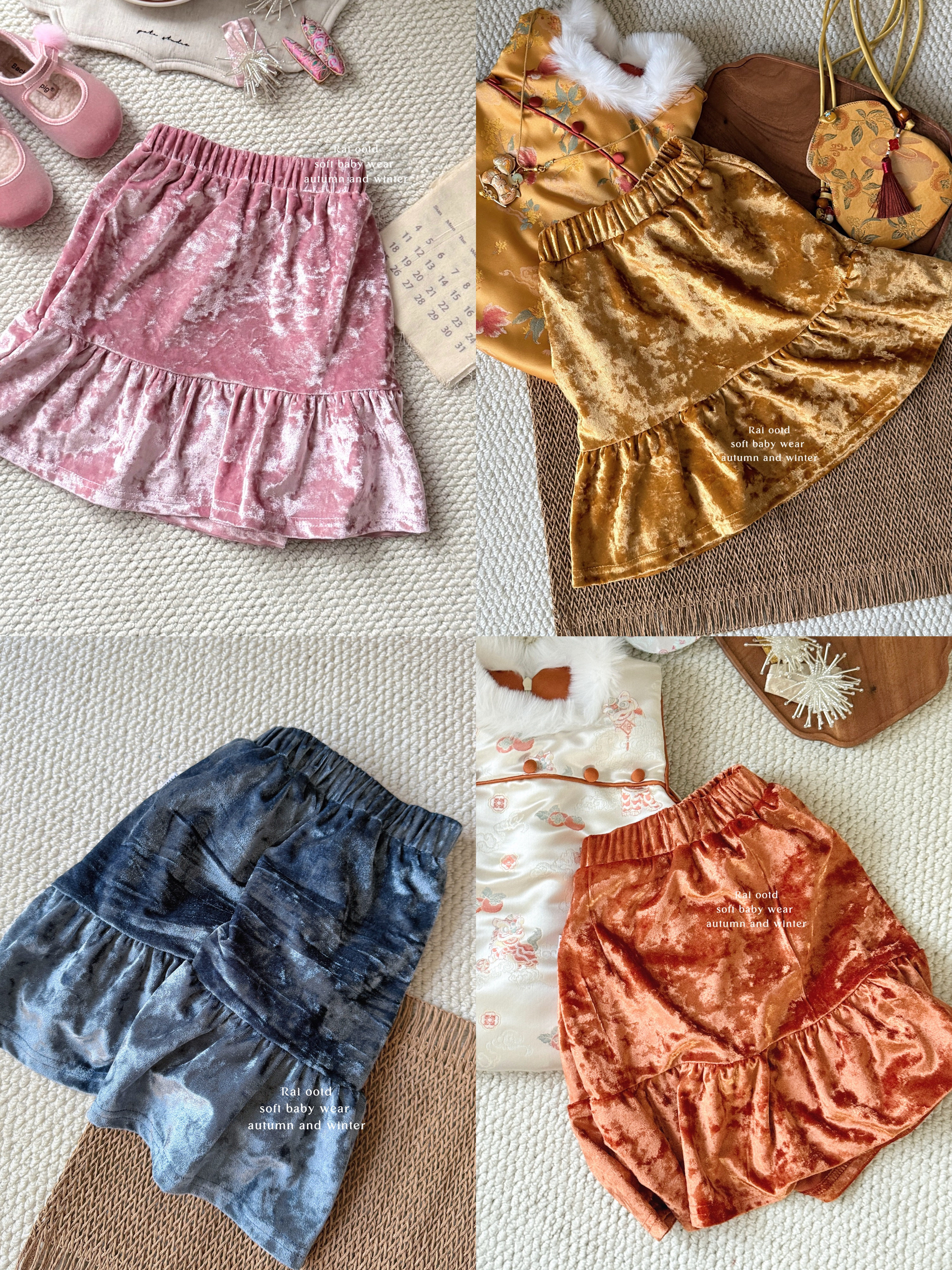 儿童宝宝半身丝绒裙女童80-130裙子春秋冬,童装/婴儿装/亲子装,半身裙,淘宝优惠券,粉丝福利购,淘宝优惠卷