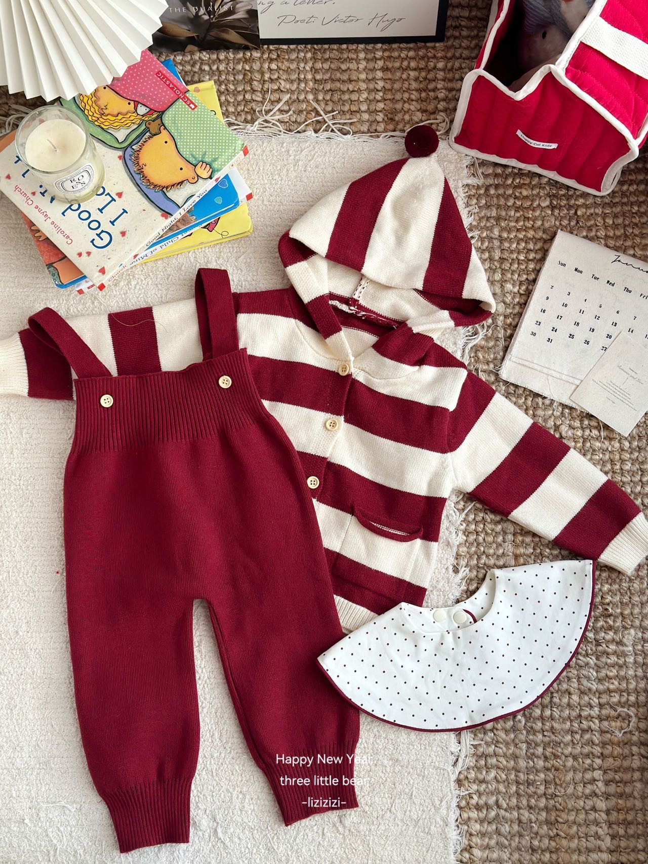 婴儿春秋冬背带裤套装针织毛衣两件套,童装/婴儿装/亲子装,套装,淘宝优惠券,粉丝福利购,淘宝优惠卷