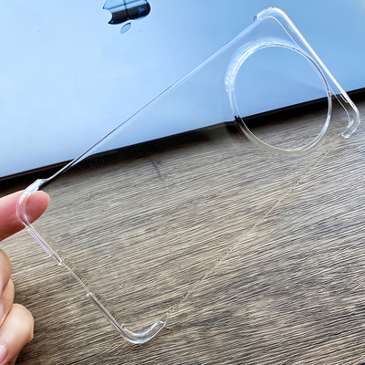 华为mate60pro手机壳磨砂透明壳