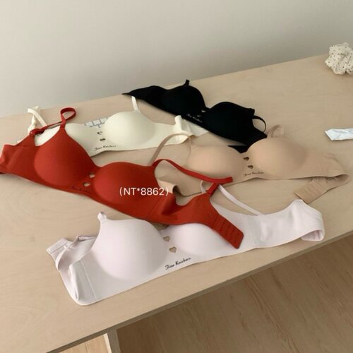 NEW TOMORROW 8862#超低领液压隐形bra内衣超薄裸感无痕美背文胸