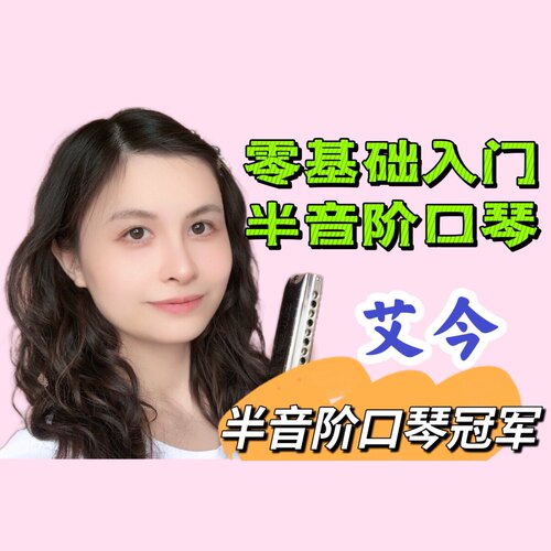 艾今老师精简版半音阶口琴零基础入门课程
