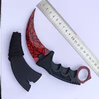 Загущание ножа покрывает темно -красную сетку (разблокированный) представленное масло с ножом