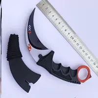 Утолщение ножа, установленного когти Эмомова (разблокированное), представленное маслом ножа