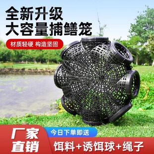 加厚黄鳝笼泥鳅笼倒须笼只进不出鳝鱼笼子鱼虾笼捕鱼笼装鱼篓地网