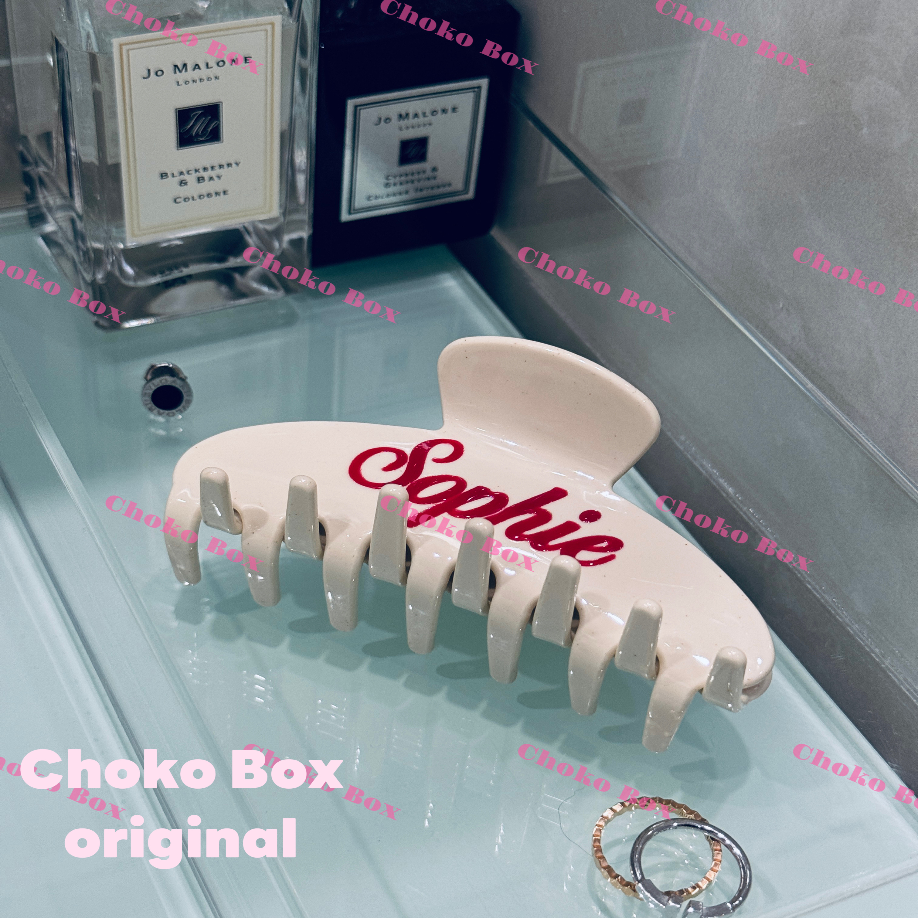 ChokoBox原创彩绘定制名字鲨鱼夹