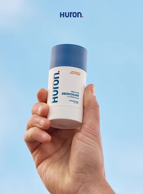 Huron-柑橘桉树檀香黑胡椒无铝去异味清新干爽吸汗男士除臭棒85g