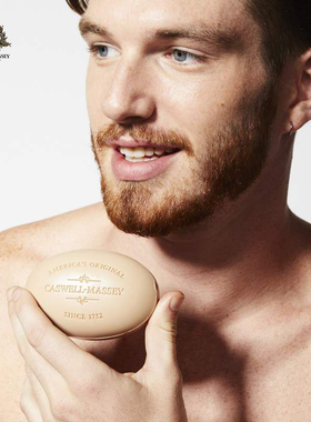 Caswell Massey-Tricorn柑橘檀香柏木皮革保湿男士香皂沐浴皂164g