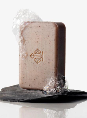 Caldera+Lab-咖啡香檀香滋润抗氧化植物成分纯素有机去角质香皂
