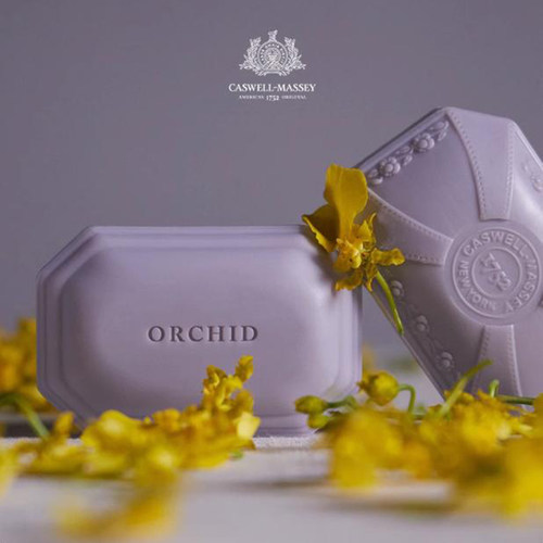 Caswell Massey-Orchid兰花 天然植物精致雕花女士香皂沐浴皂