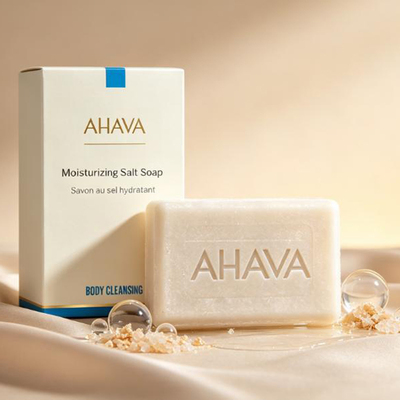 AHAVA-死海海盐保湿皂 矿物精华洁面沐浴两用 温和不拔干男女通用