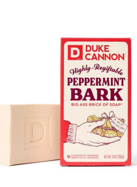Duke Cannon-Peppermint Bark薄荷树皮烟熏香草琥珀男士沐浴香皂