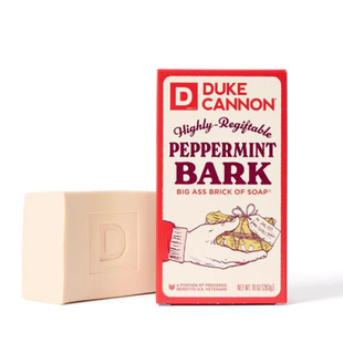 Duke Cannon-Peppermint Bark薄荷树皮烟熏香草琥珀男士沐浴香皂